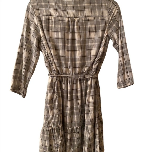 Gap KIds Cute Buffalo Check Cotton Dress_Sz. XXL=14/16 Gray&White - Picture 2 of 3